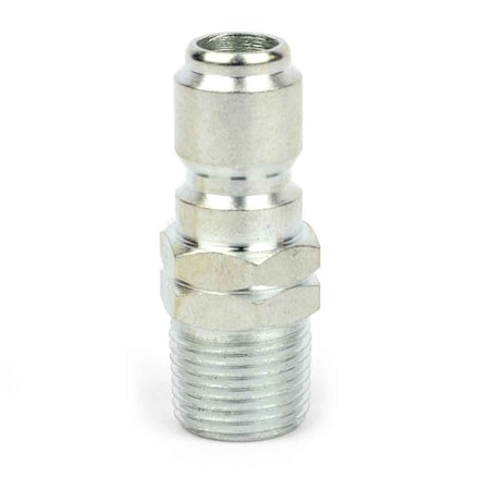 Interstate Pneumatics Pressure Washer 3/8 Inch MNPT Steel Plug 5200 PSI PW7143